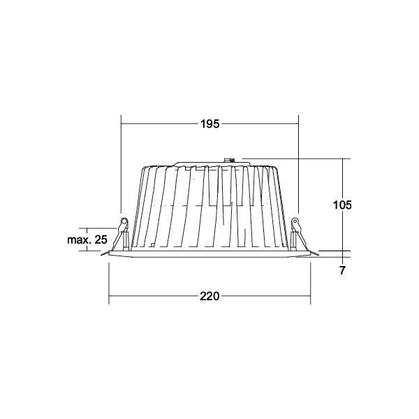 LED-Einbaudownlight 41544073