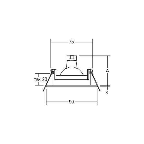 LED-Einbaurichtstrahler 12268074