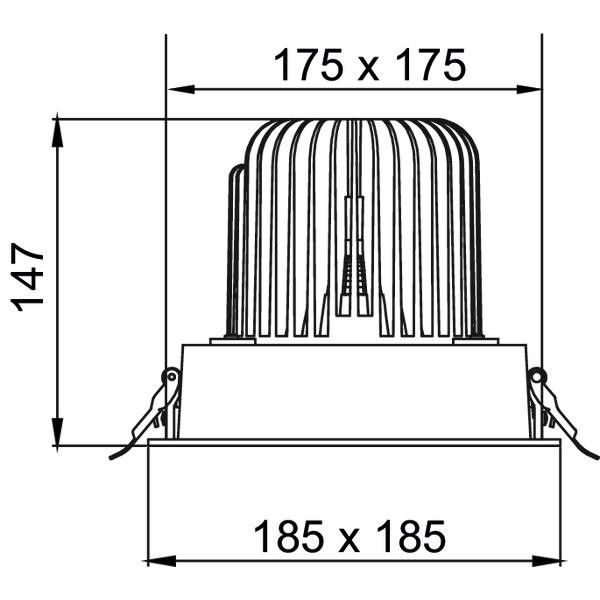 LED-Einbaurichtstrahler 12581173