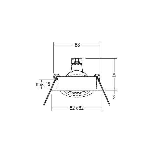 LED-Einbaustrahler 350 mA 12644633