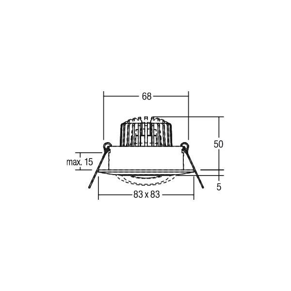 LED-Einbaustrahler 38142083