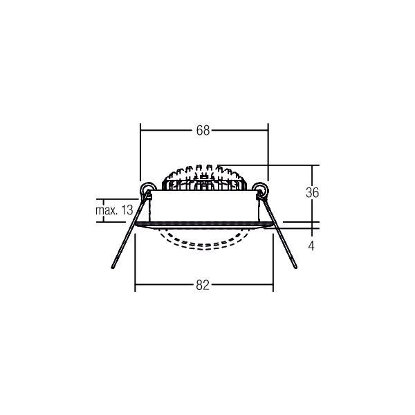 LED-Einbaustrahler 39363173