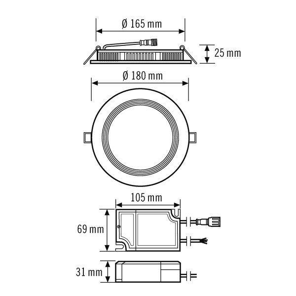 LED-Downlight ELSA-2 DL#EO10298936