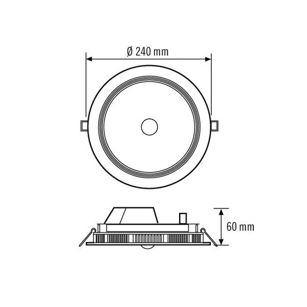 LED-Downlight ELSA-2 DL#EO10299032