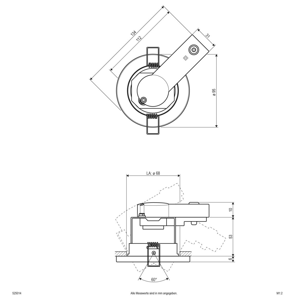 EB-Leuchte 525 014 chr-mt