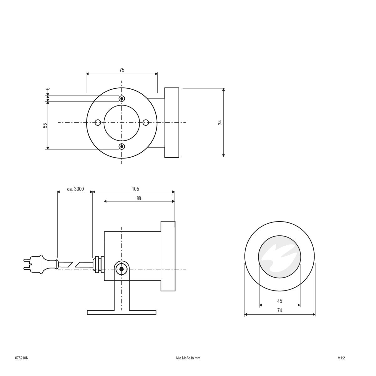 Gartenspot 675210N eds