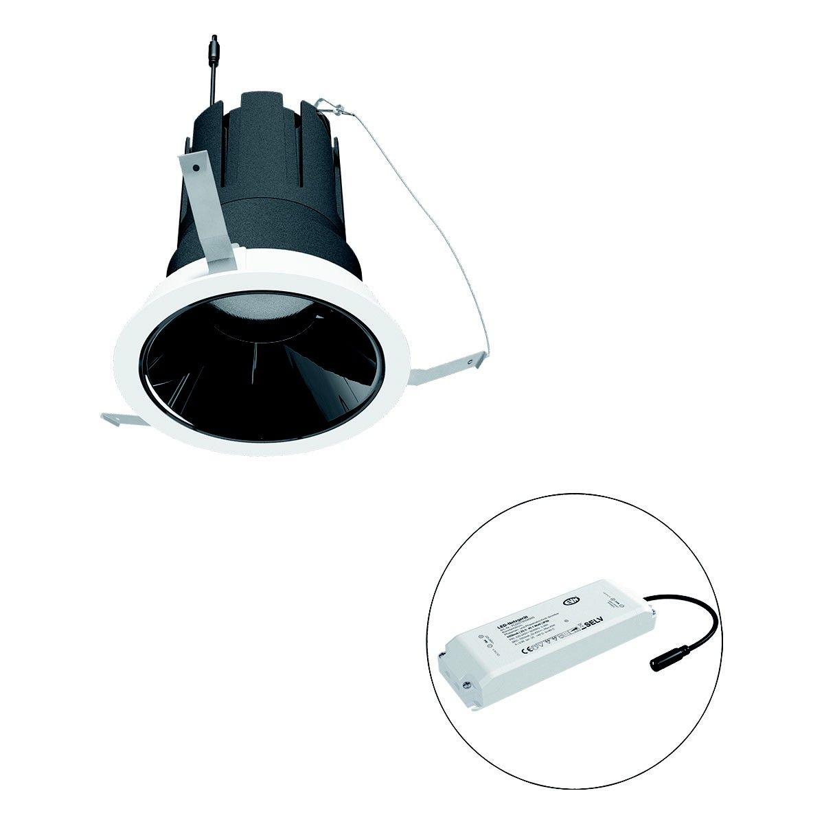 LED-Einbauleuchte modular F01R09SM3830L55P