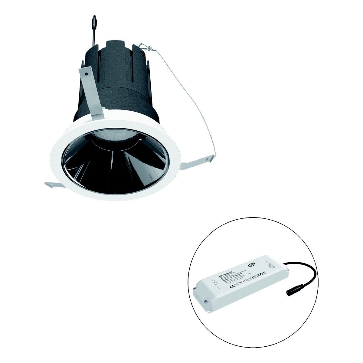 LED-Einbauleuchte modular F01R11SM3840L24P