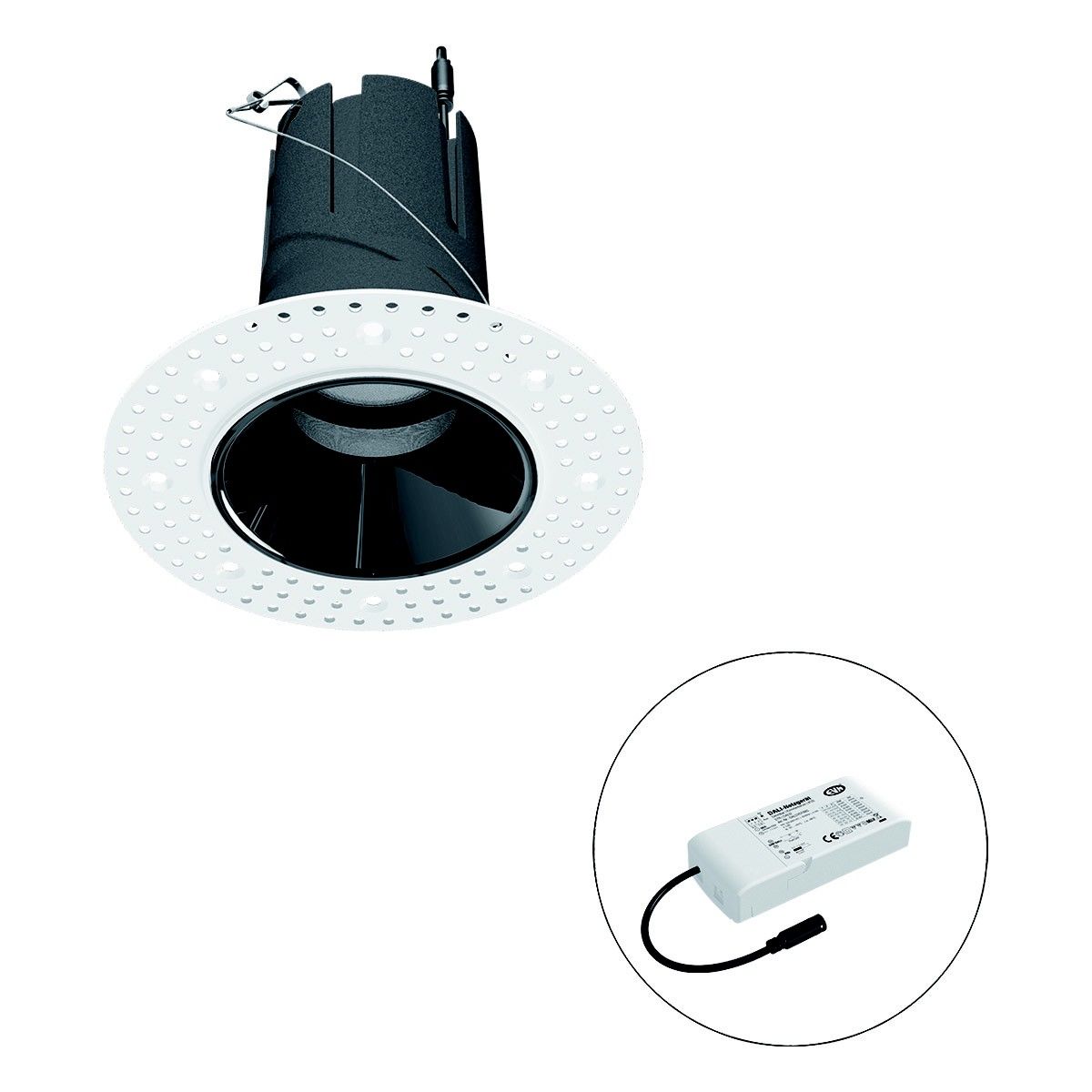 LED-Einbauleuchte modular F02R09SM1830L24D