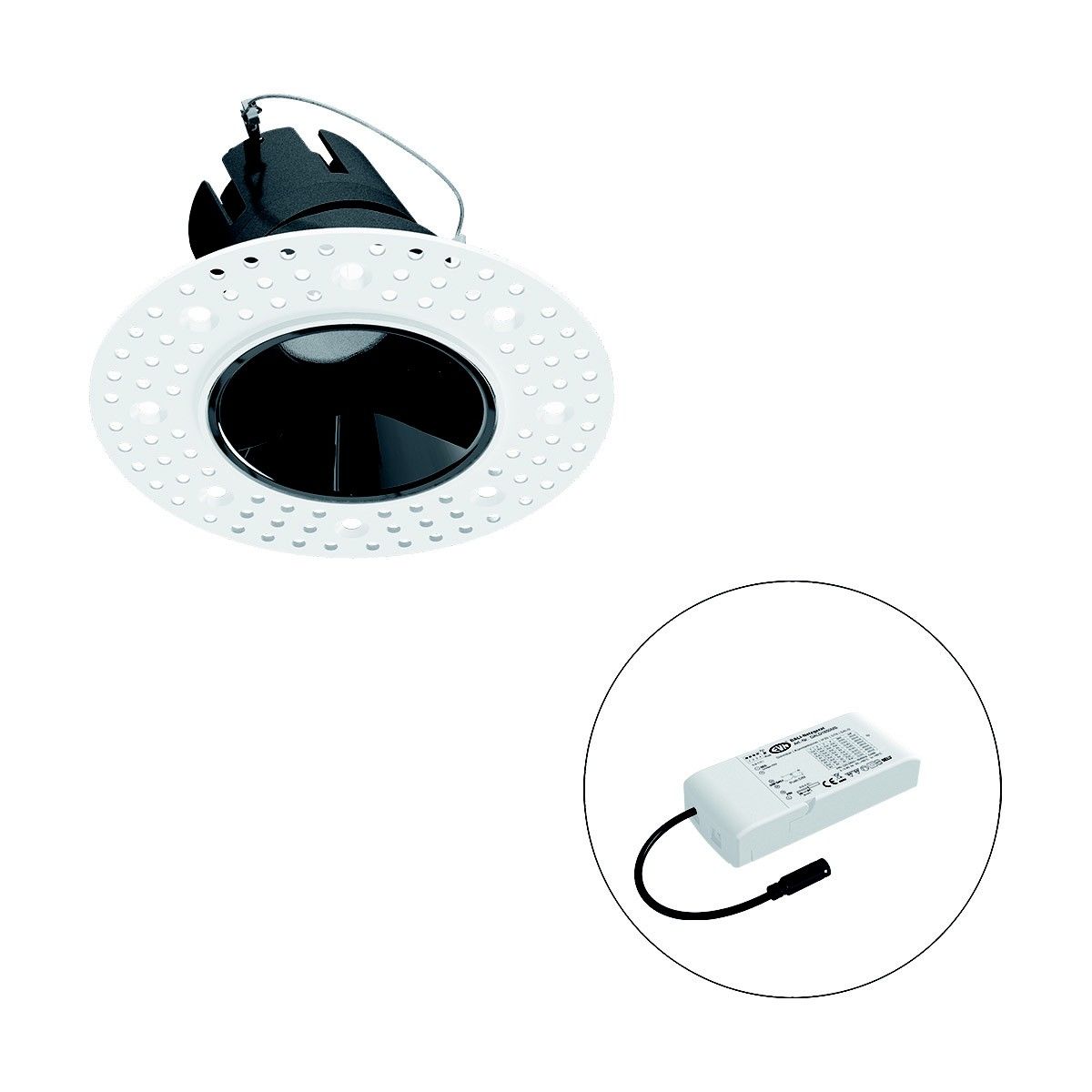 LED-Einbauleuchte modular F03R09AM0627L55D