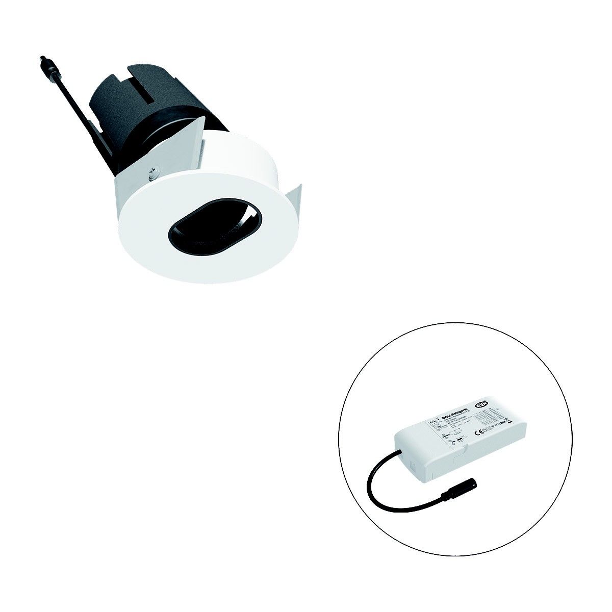 LED-Einbauleuchte modular F08RXXXM1340L55D