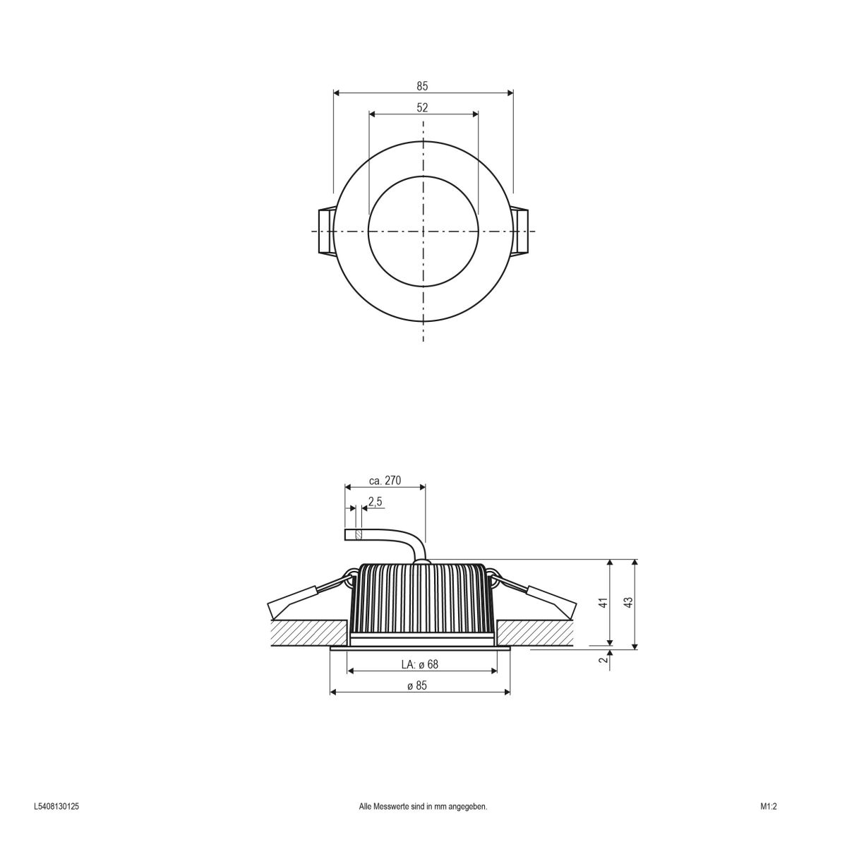 LED-Spot 24V IP54 L5408130125