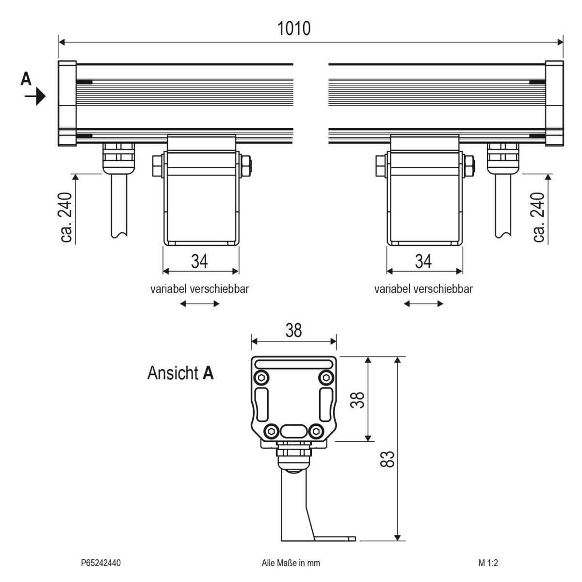 LED-Wallpainter silber P65242440