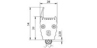 LED-Wallwasher 24VDC 639830502