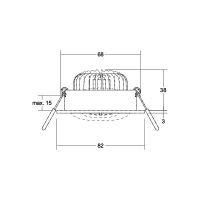 LED-Einbaustrahler 230V 38377183