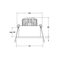 LED-Einbaustrahler 230V 39063253