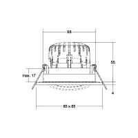 LED-Einbaustrahler 230V 40488153