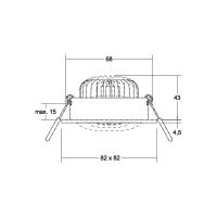 LED-Einbaustrahler 39397173