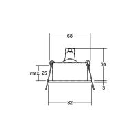 NV-Einbaustrahler 00006360