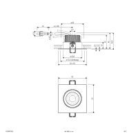 LED-Einbauleuchte IP65 PC654061602