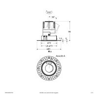 LED-Einbauleuchte modular F03R14AM0627L55P