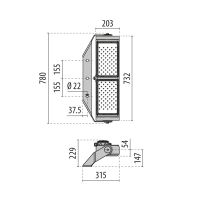 LED-Flutlichtleuchte 3116851