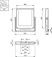 LED-Fluter BVP140 LED #87284700