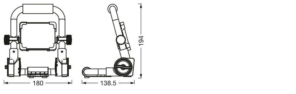 LED-Arbeitsleuchte LED W #4058075831193