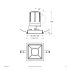 LED-Einbauleuchte modular F03R09SM1830L15P