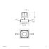 LED-Einbauleuchte modular F04R09SM0627L24D