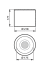 LED-Downlight DN470C LED #56451000