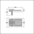 LED-Fluter AFP2M60L50740A4CL2GY