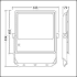 LED-Fluter LEOFLEXIP66300W840PC