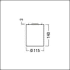 LED-Deckeneinbauleuchte MICROS2 SC #60300057