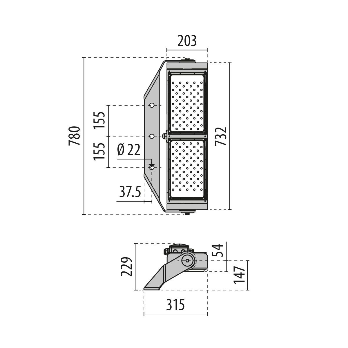 LED-Flutlichtleuchte 3116847