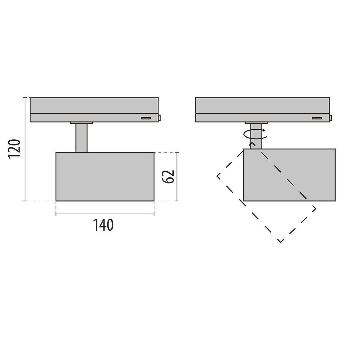 LED-Stromschienenstrahler 3116061