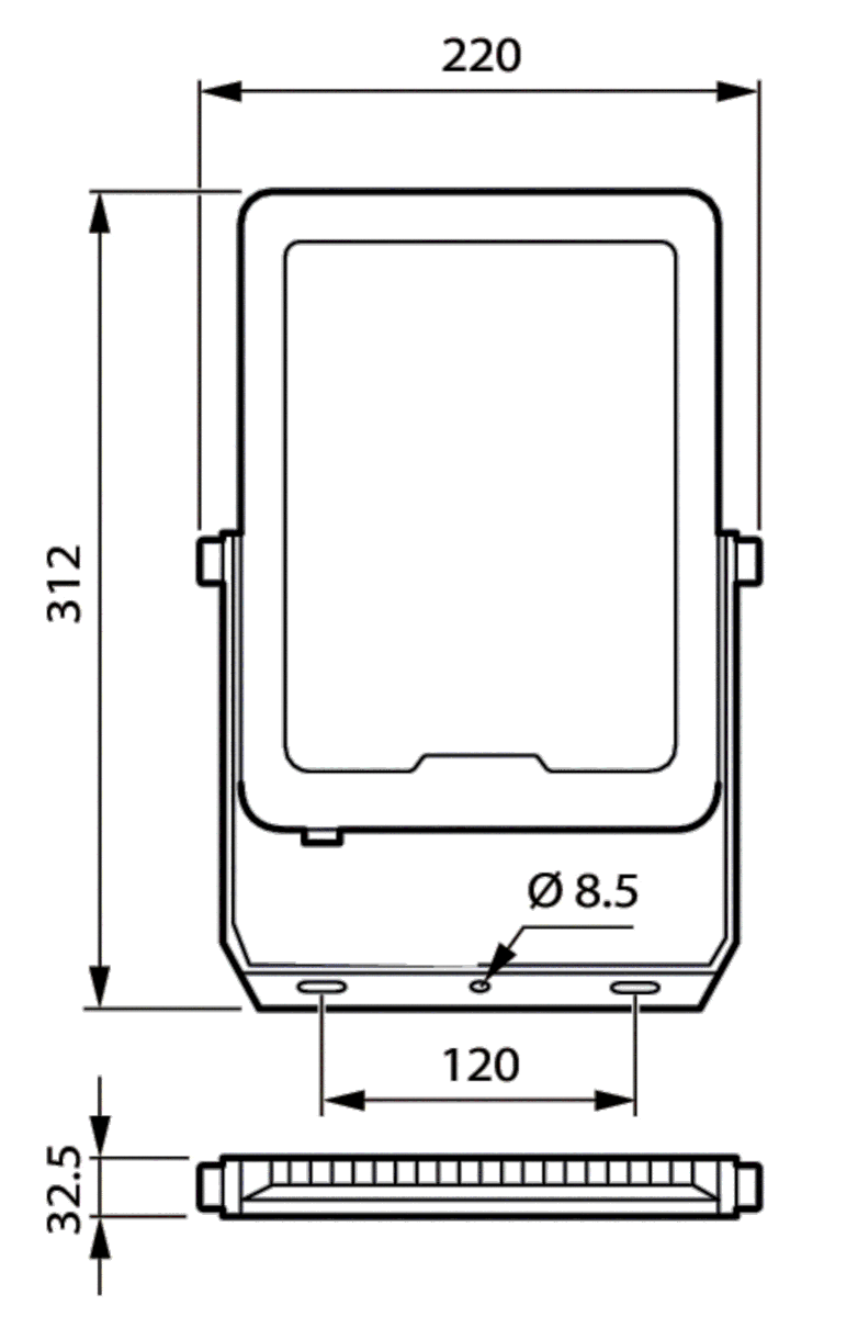 LED-Scheinwerfer BVP165 LED #53359299