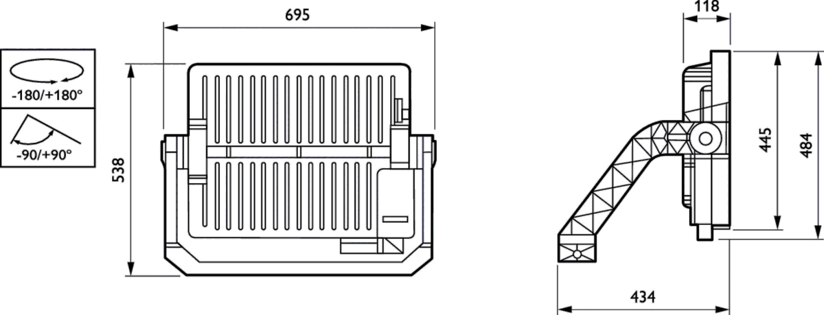 LED-Scheinwerfer BVP5181650 #55322400