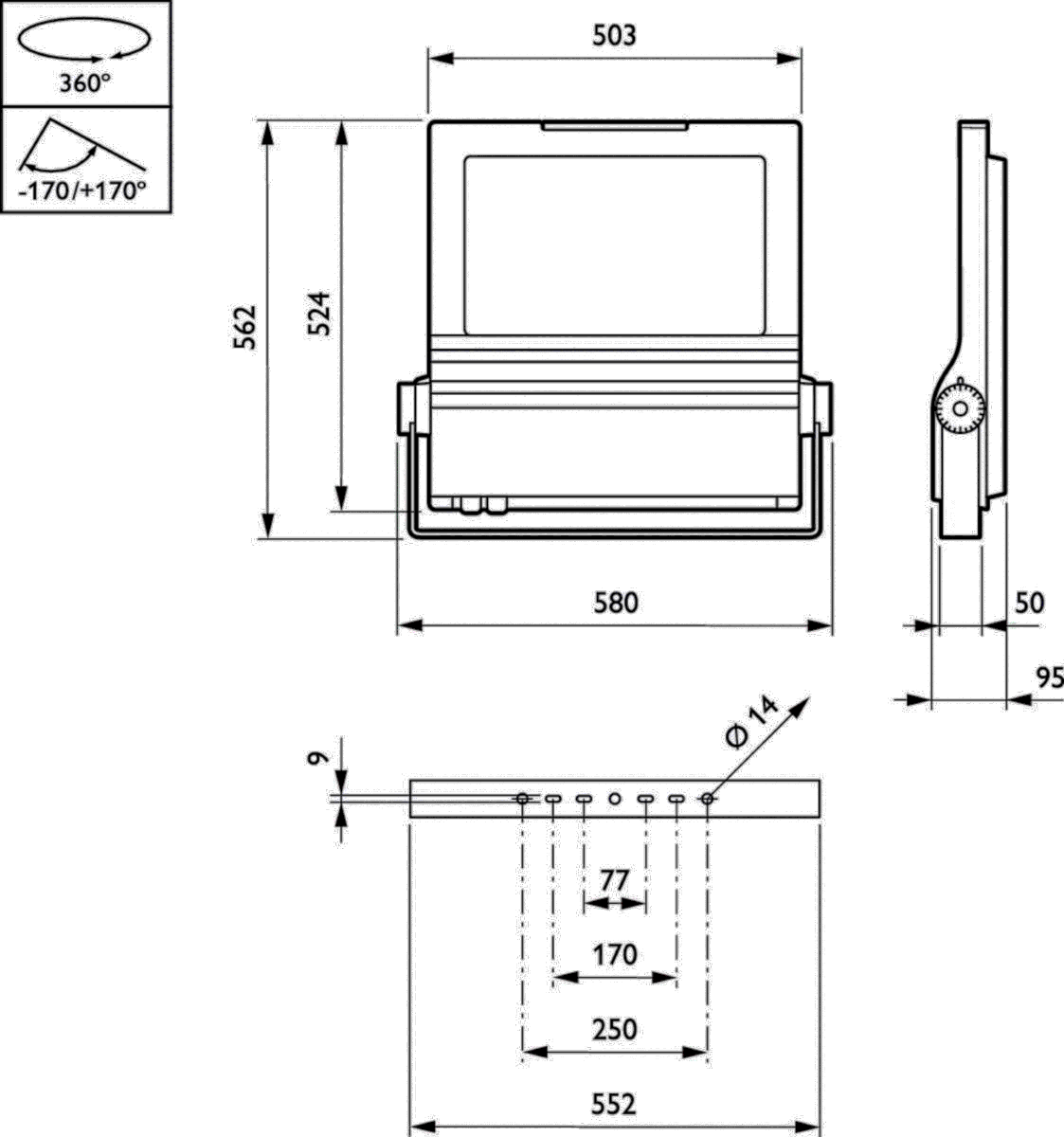 LED-Scheinwerfer BVP650 LED #09041800