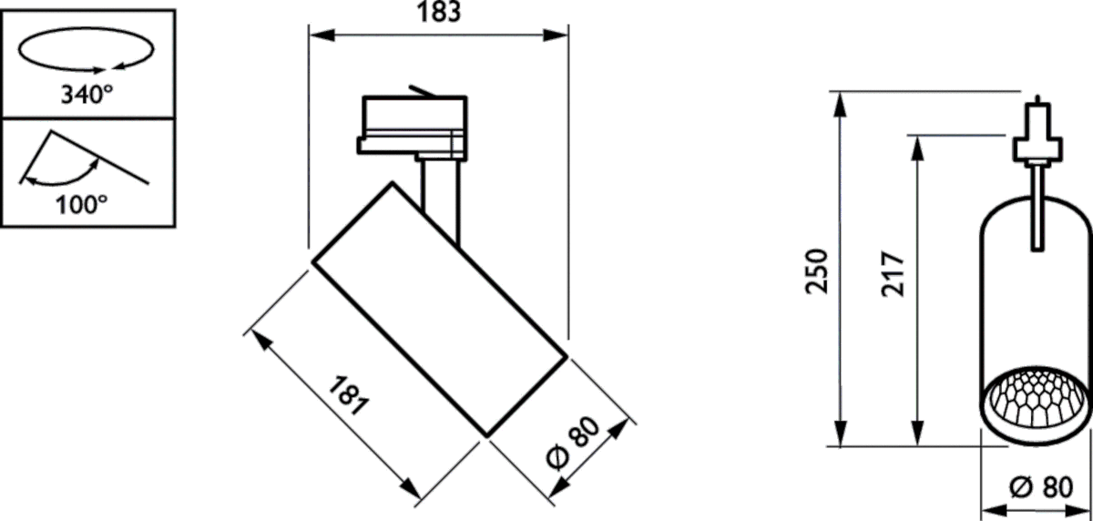 LED-Stromschienenstrahler ST315T LED #40906700