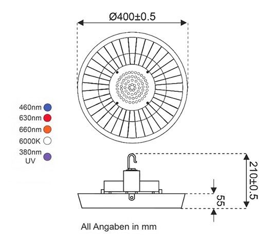 LED-Hallenstrahler 90261