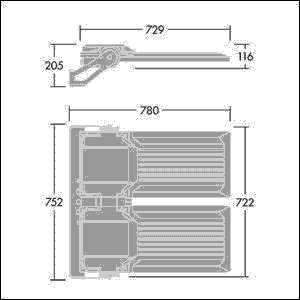 LED-Fluter AFP2 2L #96635930