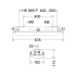 EX-LED-Wannenleuchte e865F 06L22 T40