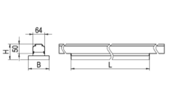 LED-Geräteträger 7pol. V-LENSES- #1532557SW