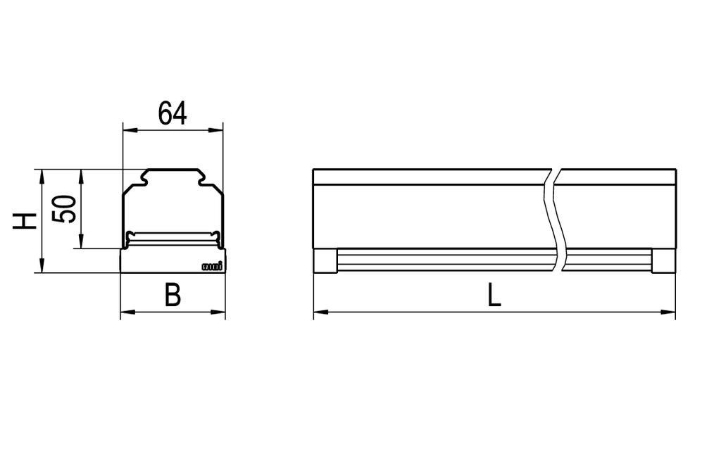 LED-Geräteträger 5pol. VLGFL1501 #1551332SI