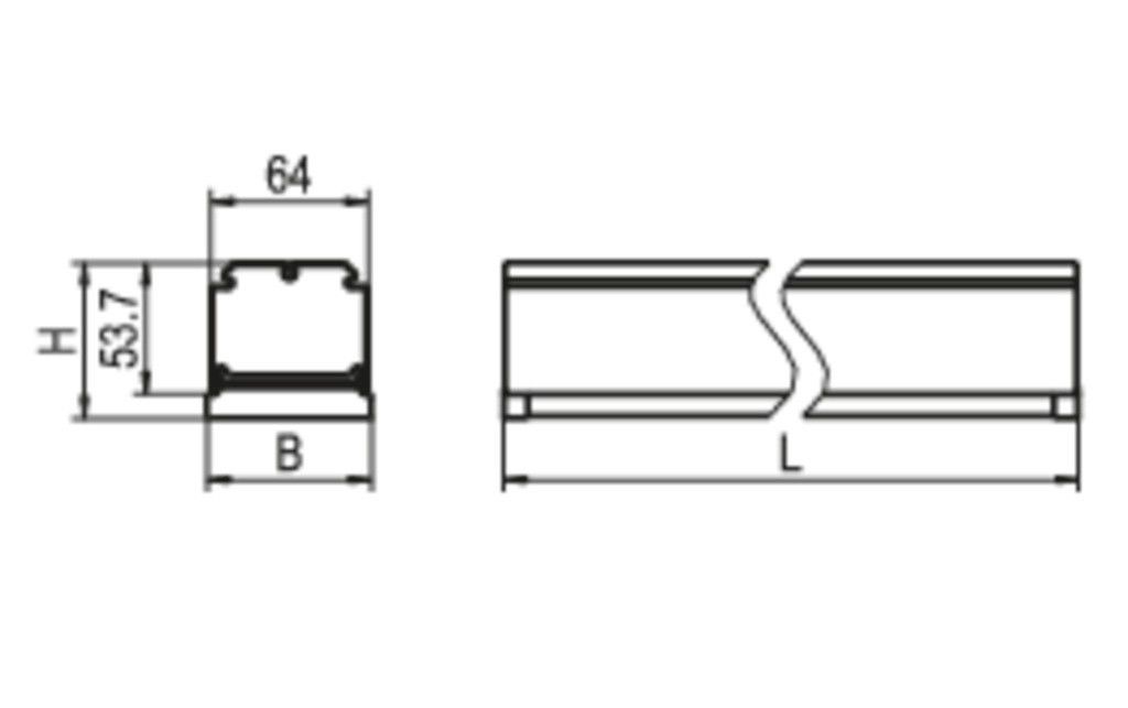 LED-Geräteträger 7pol. VL2E-GL150- #2560020