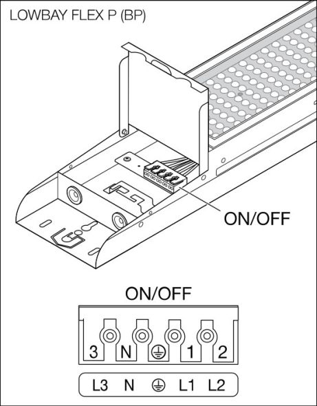 LED-Hallenleuchte 1,2m LBFLEX#4099854164118