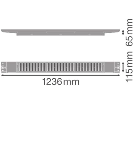 LED-Leuchte LBFLEX1200DP73W840W