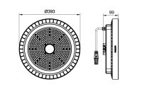 LED-Hallenleuchte BY122P G5 #95600100