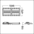 LED-Hallenleuchte CR2 L42k #42945285